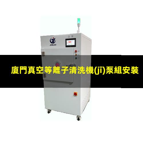 廈門真空等離子清洗機(jī)泵組安裝