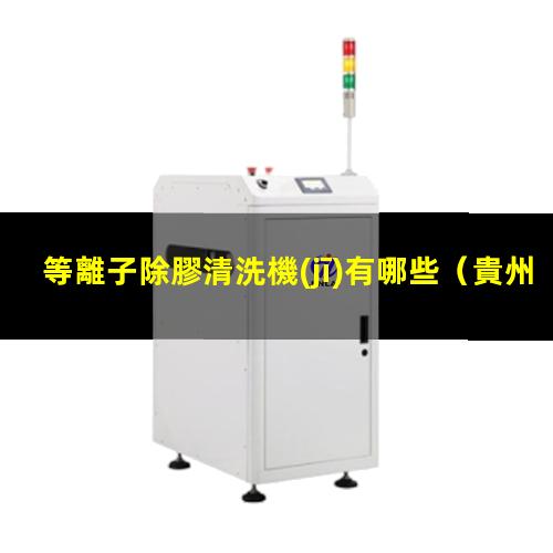 等離子除膠清洗機(jī)有哪些
