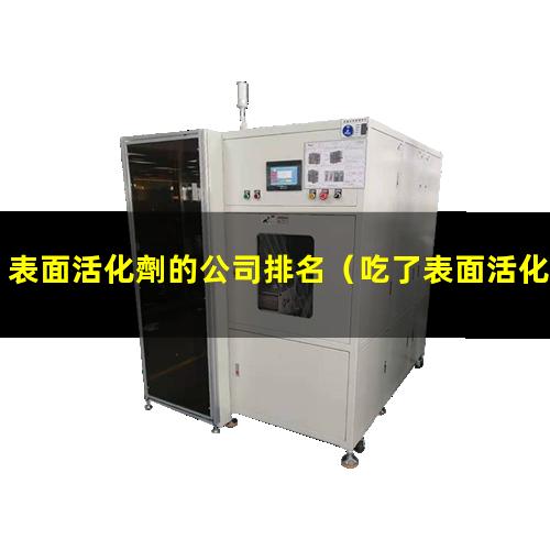 表面活化劑的公司排名