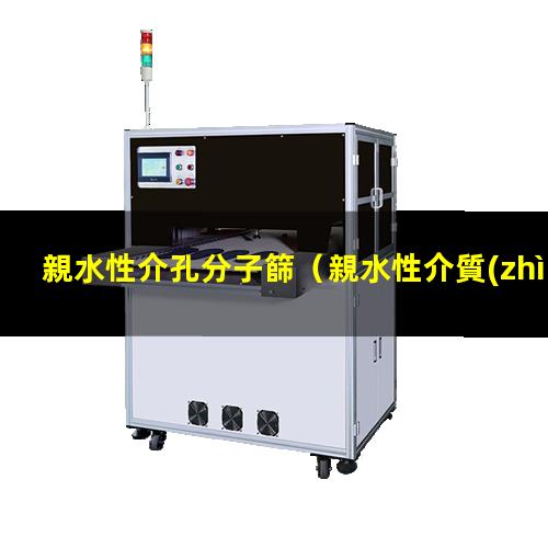 親水性介孔分子篩（親水性介質(zhì)的表面電導大）