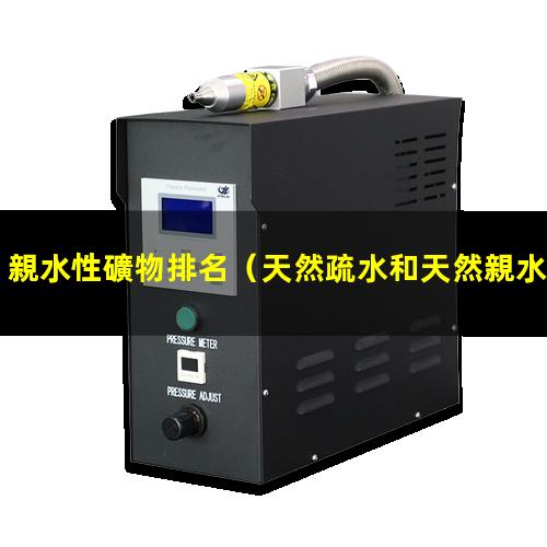 親水性礦物排名
