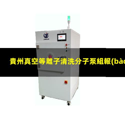 貴州真空等離子清洗分子泵組報(bào)價(jià)