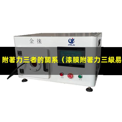 附著力三者的關系