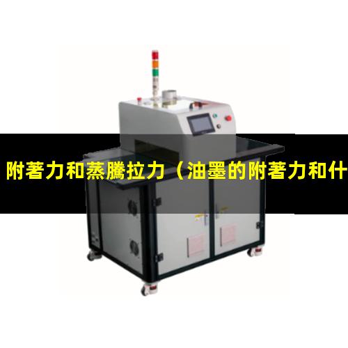 附著力和蒸騰拉力