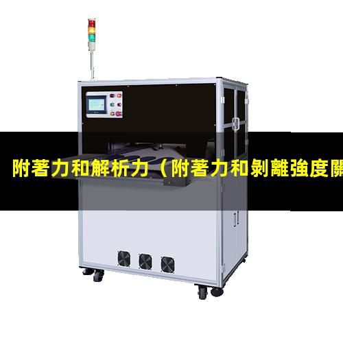 附著力和解析力