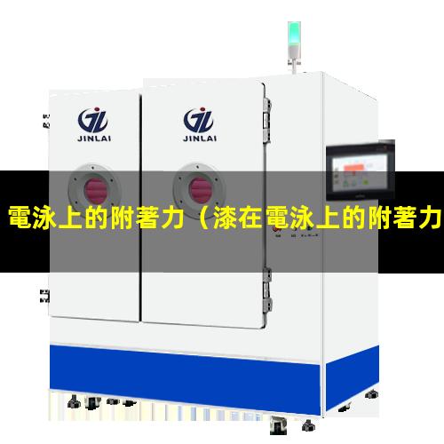 電泳上的附著力